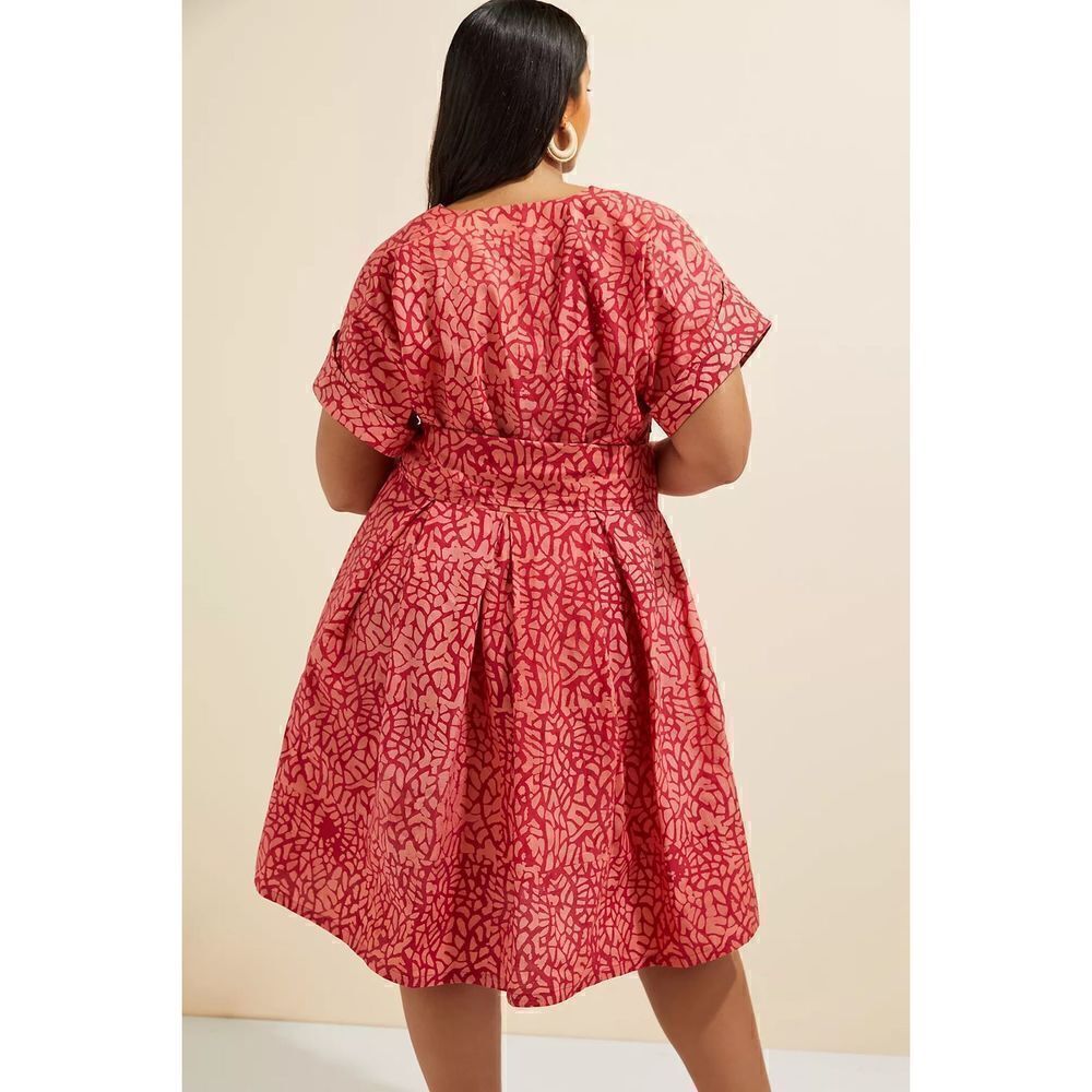 Anthropologie -SIKA Mosaic Mini Dress NOT belt included - Picture 4 of 10